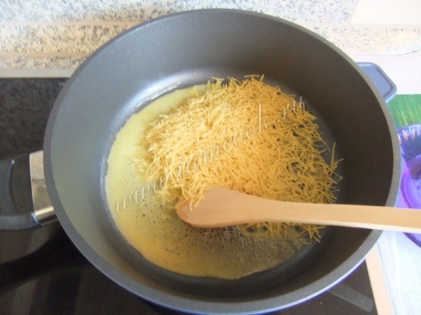 Готовим рис с лапшой по арамейски