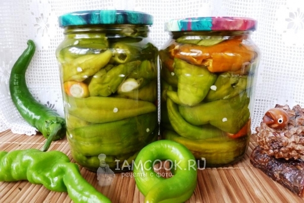Рецепт маринованного острого перца с медом