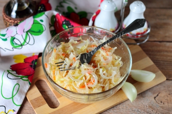 Рецепт квашения капусты на зиму