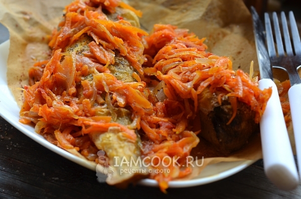 Готовая навага запечённая в духовке