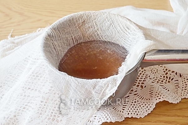 Процедить напиток