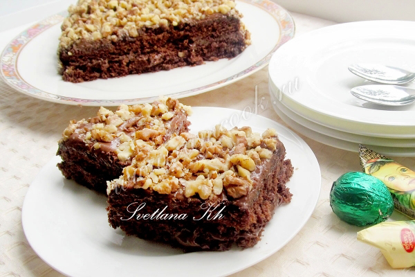 Торт минутка в микроволной печи