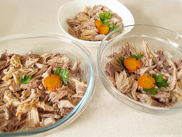 Заливное из мяса