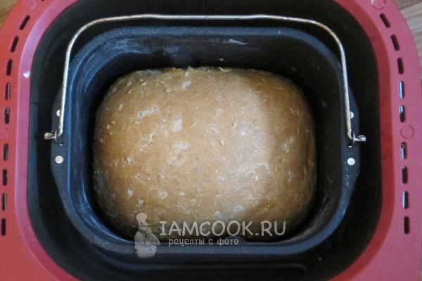 Готовый хлеб на картофельном отваре