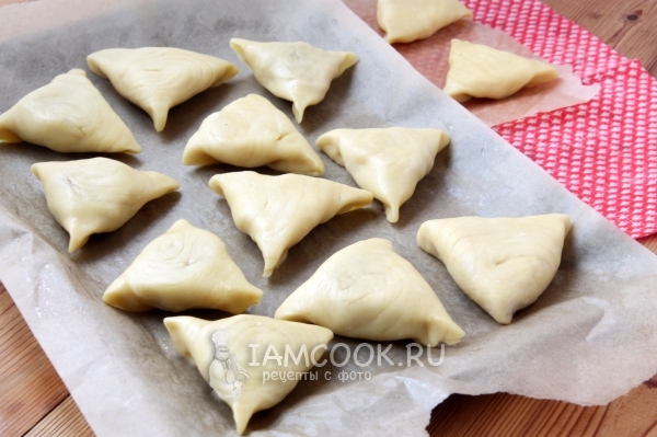 Сформировать пирожки