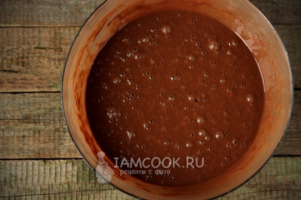 Шоколадное тесто