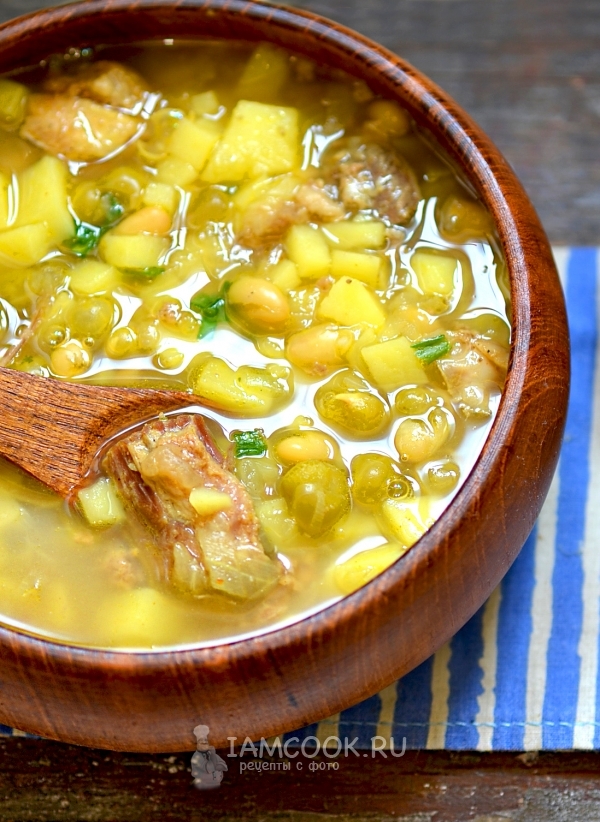 Суп из тушенки с картошкой