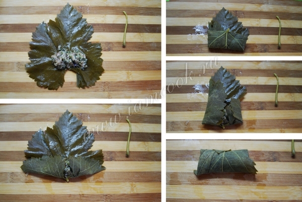 Заворачивание долмы