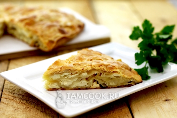 Банница болгарская с брынзой