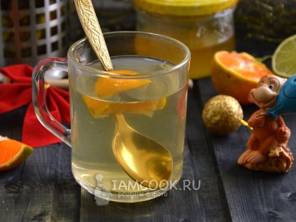 Фото чайного коктейля «Белая Обезьяна»
