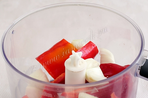 Сладкий перец и лук