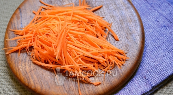 Морковь резанная
