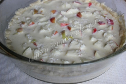 Тесто для яблочного пирога