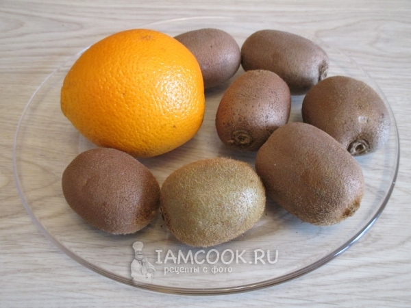 Ингредиенты для варенья из киви