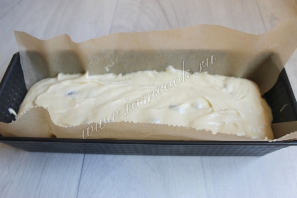 Тесто для кекса на сгущенке