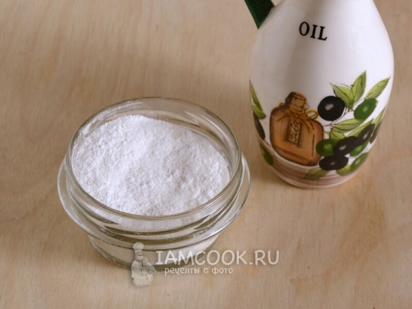 Ингредиенты для классического рецепта пончиков с фото