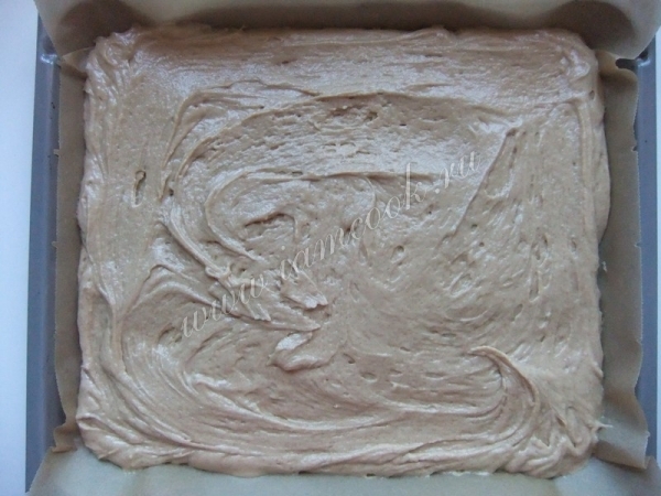 Тесто для пирога в форме