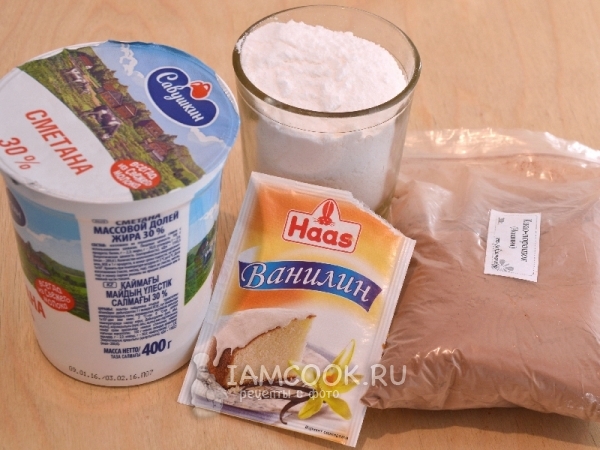 Ингредиенты для крема