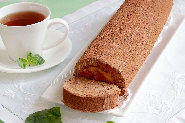 Рецепт рулета Трюфель