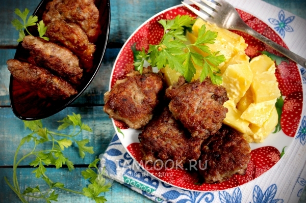 Фото котлет из свинины с майонезом и крахмалом