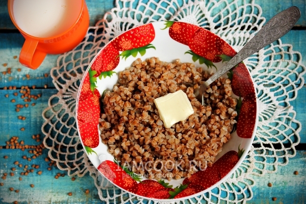 Рецепт гречневой каши на молоке