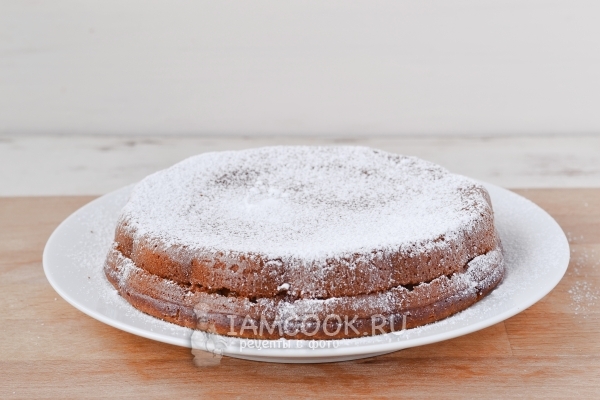 Посыпать сахарной пудрой