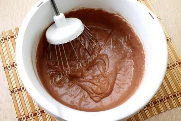 Добавить шоколад