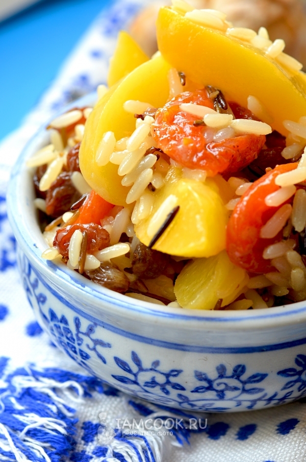 Готовый сладкий рис