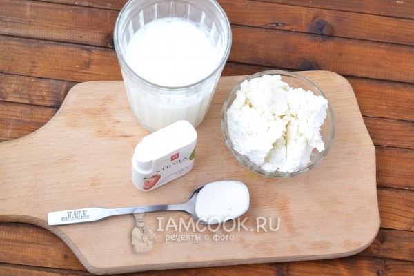 Ингредиенты для зефира по Дюкану