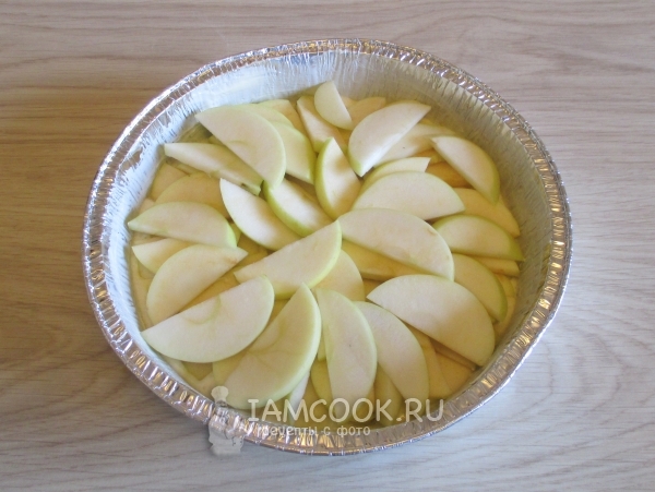 Выложить в форму часть теста и яблоки