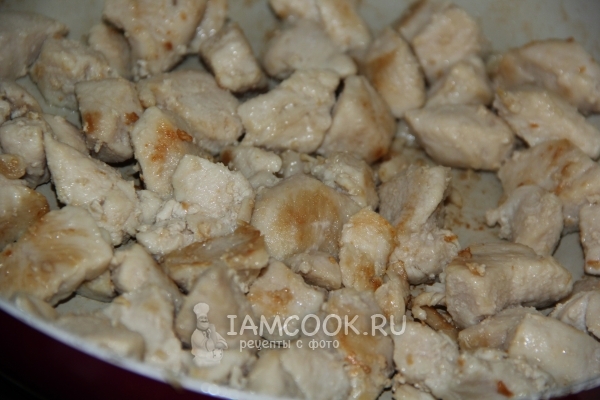 Обжарка курицы