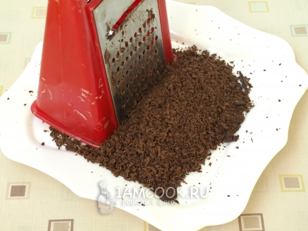 Потереть шоколад