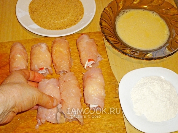 Свернуть все рулетики