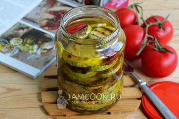 Фото жареных кабачков на зиму