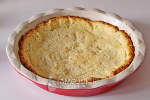 Корж песочный для тарта