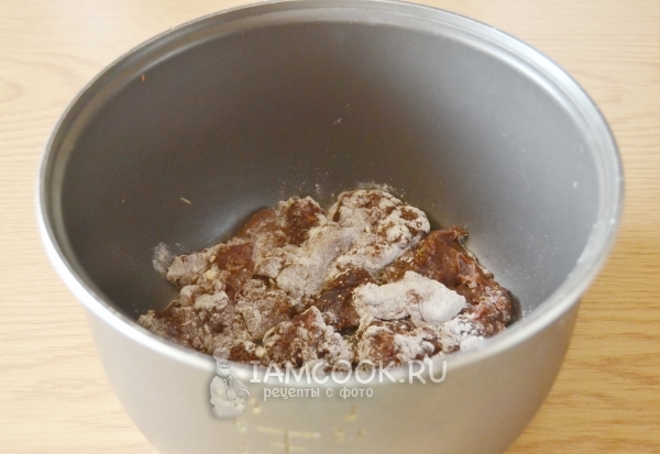 Обжарить печень