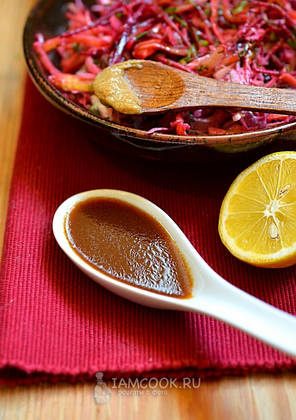 Рецепт горчичного соуса для салата