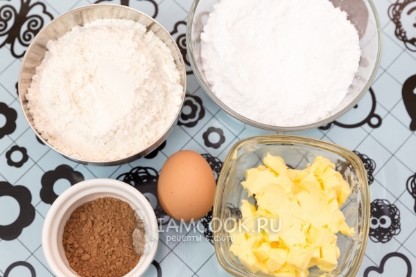 Ингредиенты для детского печенья «Барашки»