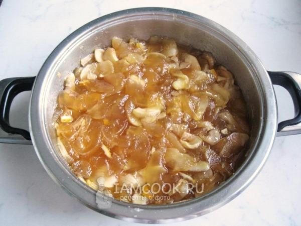 Яблочное варенье с лимоном