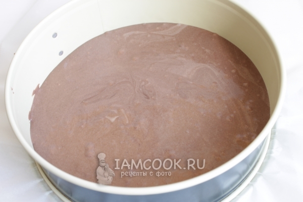 Тесто для шоколадного коржа