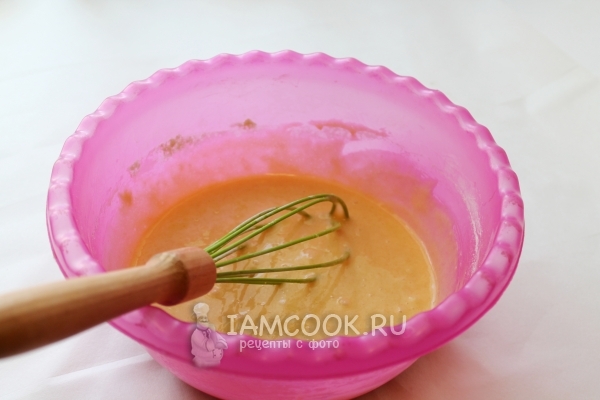 Размешать тесто