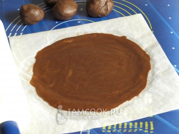 Раскатать тесто в пласт