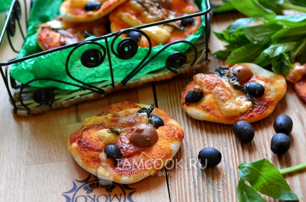 Фото мини-пиццы