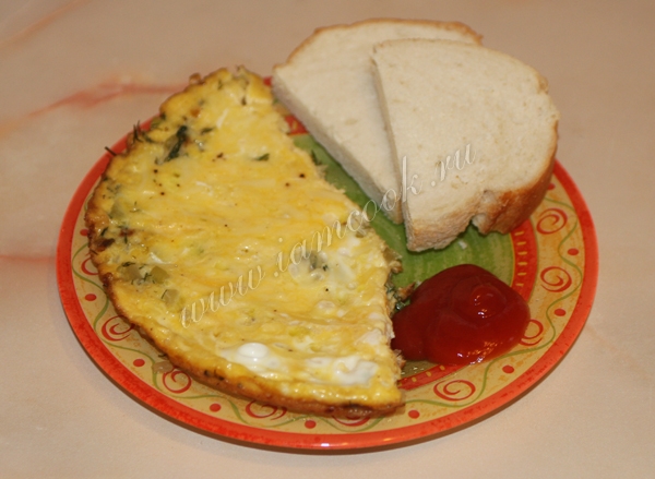 Фотография фриттаты, итальянский омлет