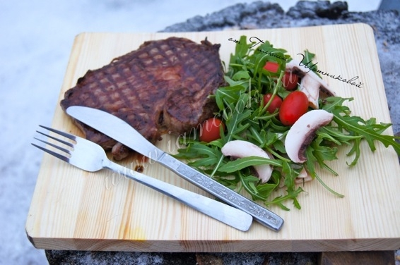 Мраморная говядина на гриле
