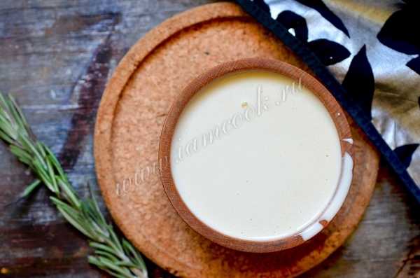 Мука с водой