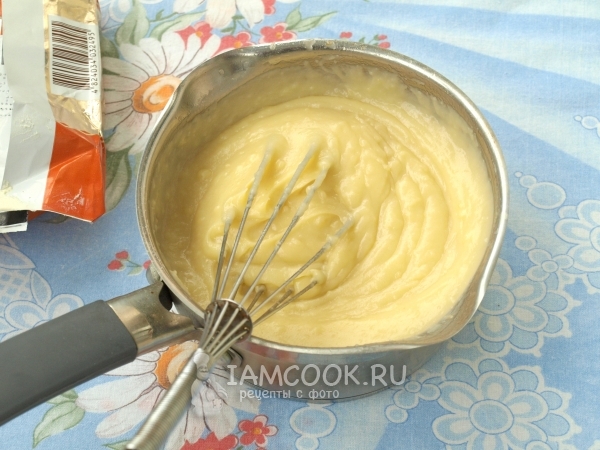 Сварить крем со сгущенкой