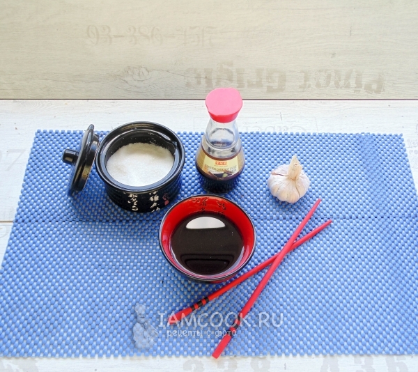 Ингредиенты для соуса