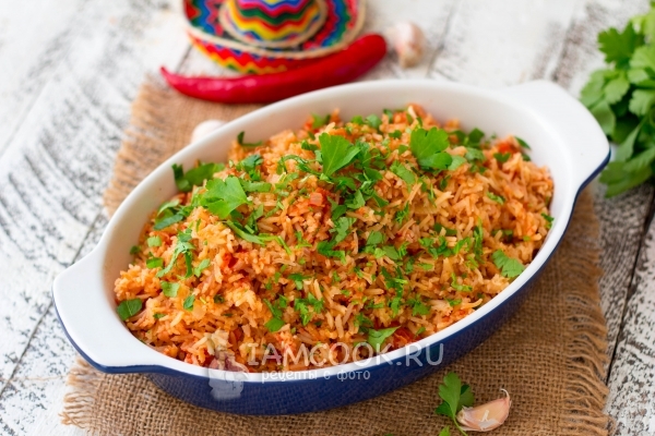 Рецепт мексиканского красного риса