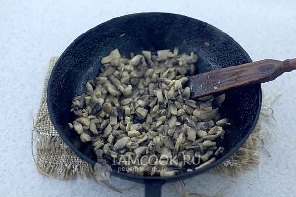 Пожарить грибы